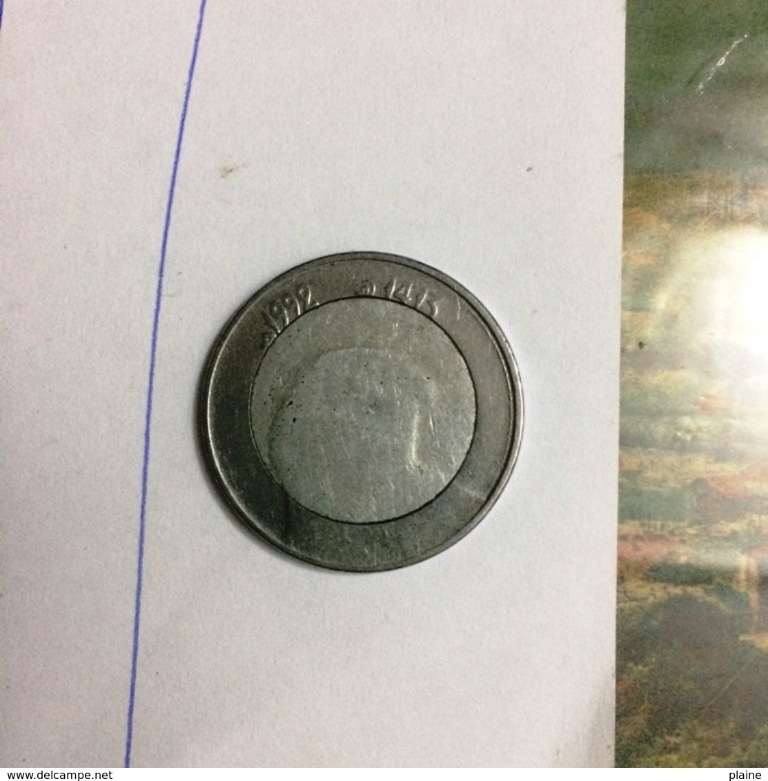 ALGERIE-PIECE DE 10 DINARS 1992- Tête De Faucon De Barbarie - Argelia