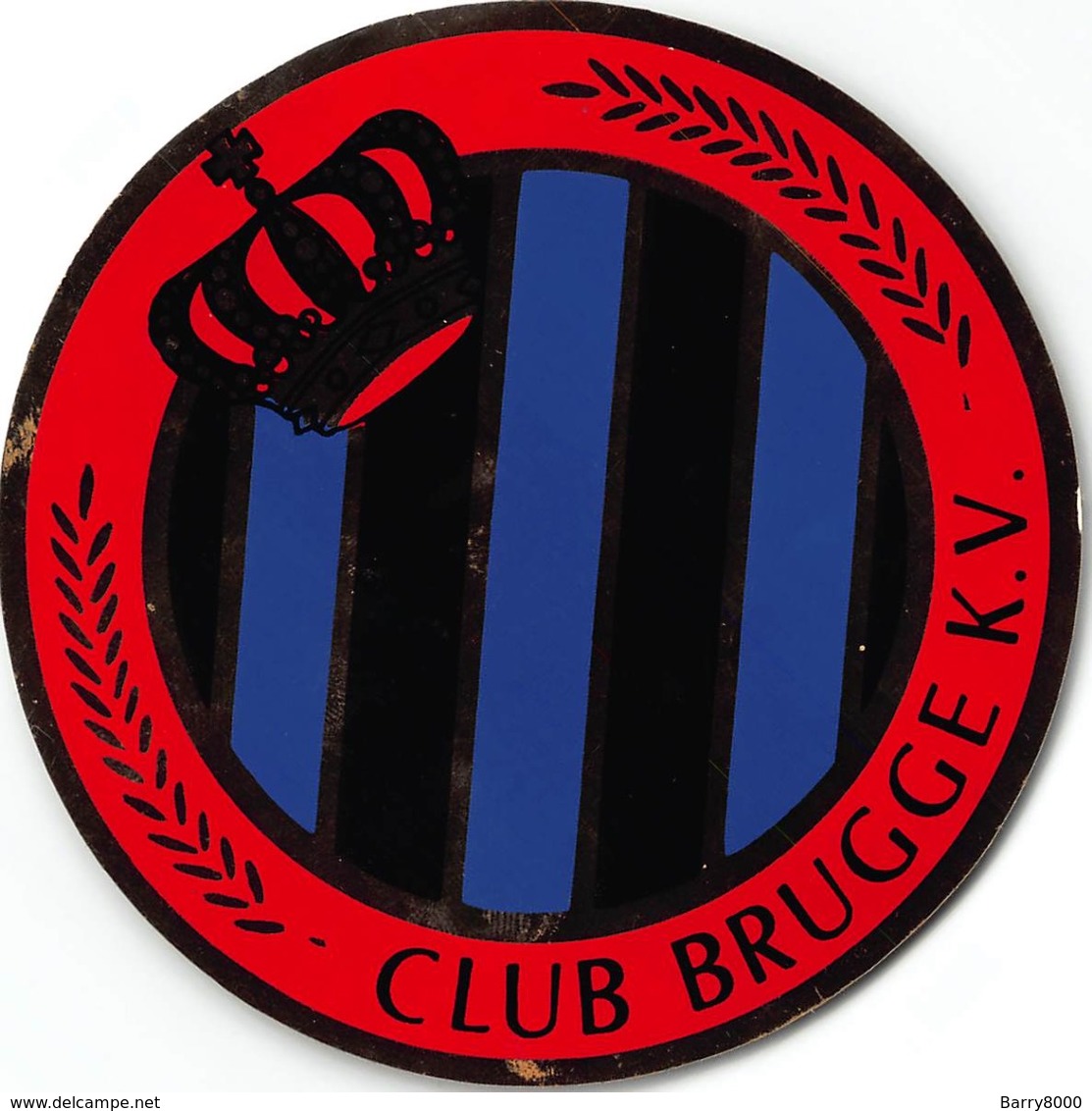 Sticker Voetbal  Club Brugge 1990       I 3268 - Autocollants
