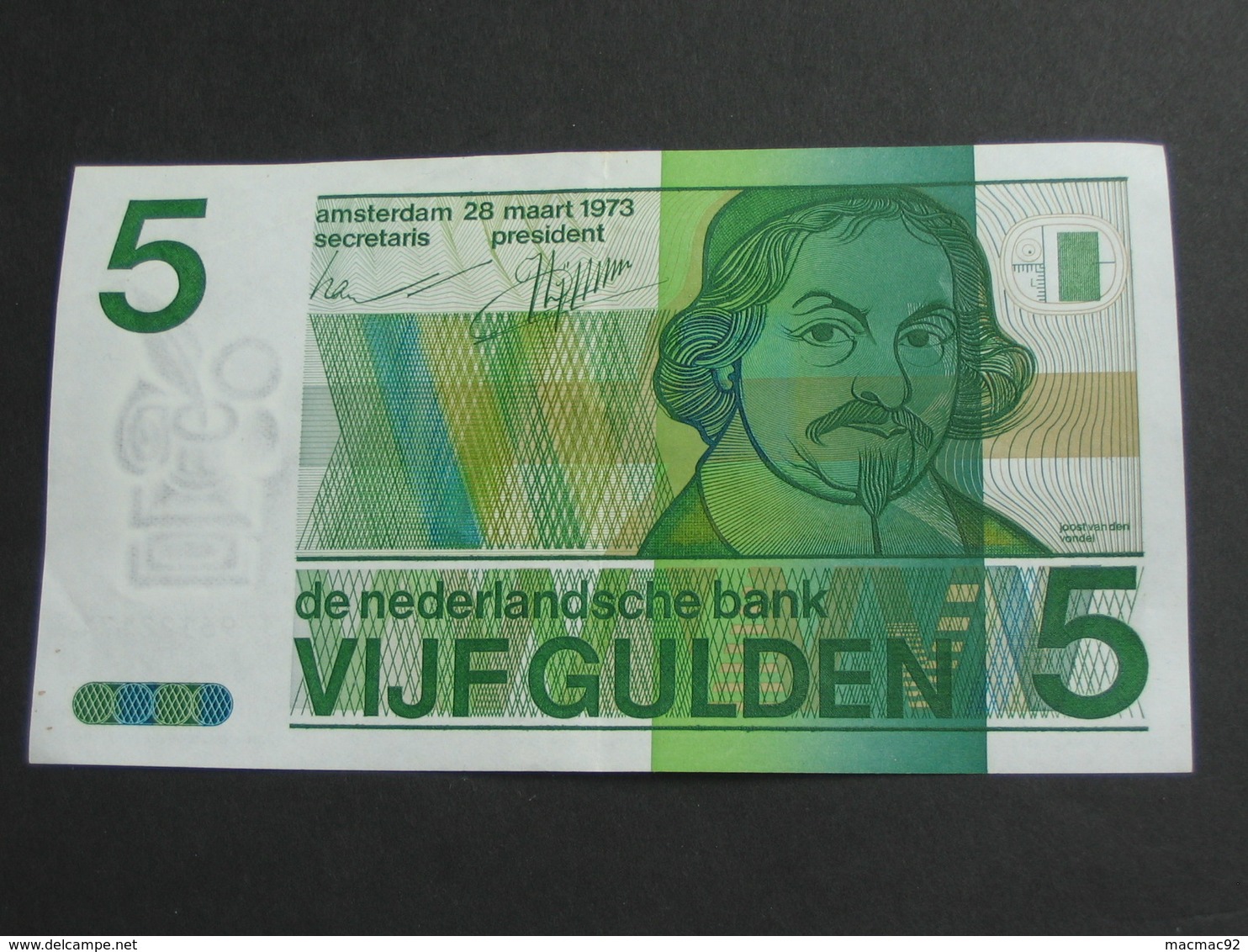 5 Vijf Gulden 1973 De Nederlandsche Bank  **** EN  ACHAT IMMEDIAT  **** - 5 Gulden