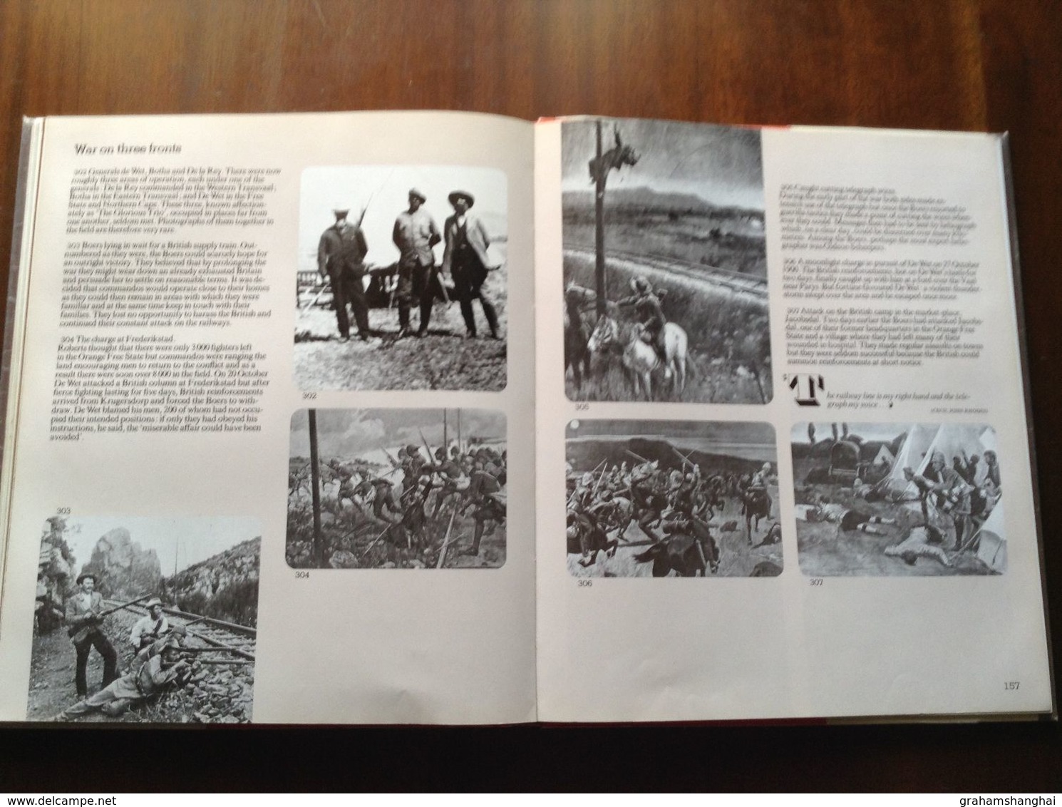 Anglo Boer war 1899-1902 a pictorial history war in South Africa illustrated photo book