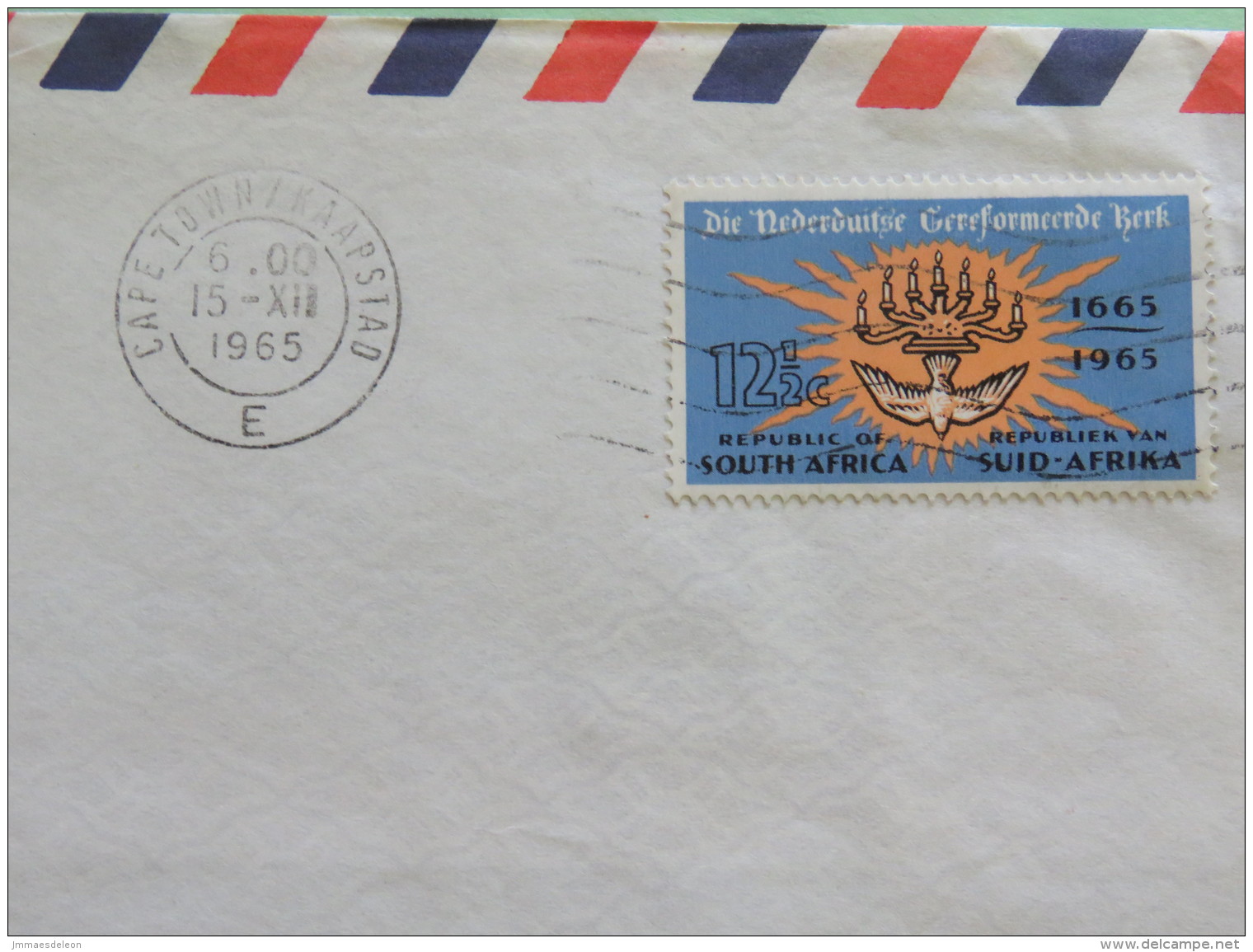 South Africa 1965 Cover To England - Dutch Reformed Church - Lettres & Documents
