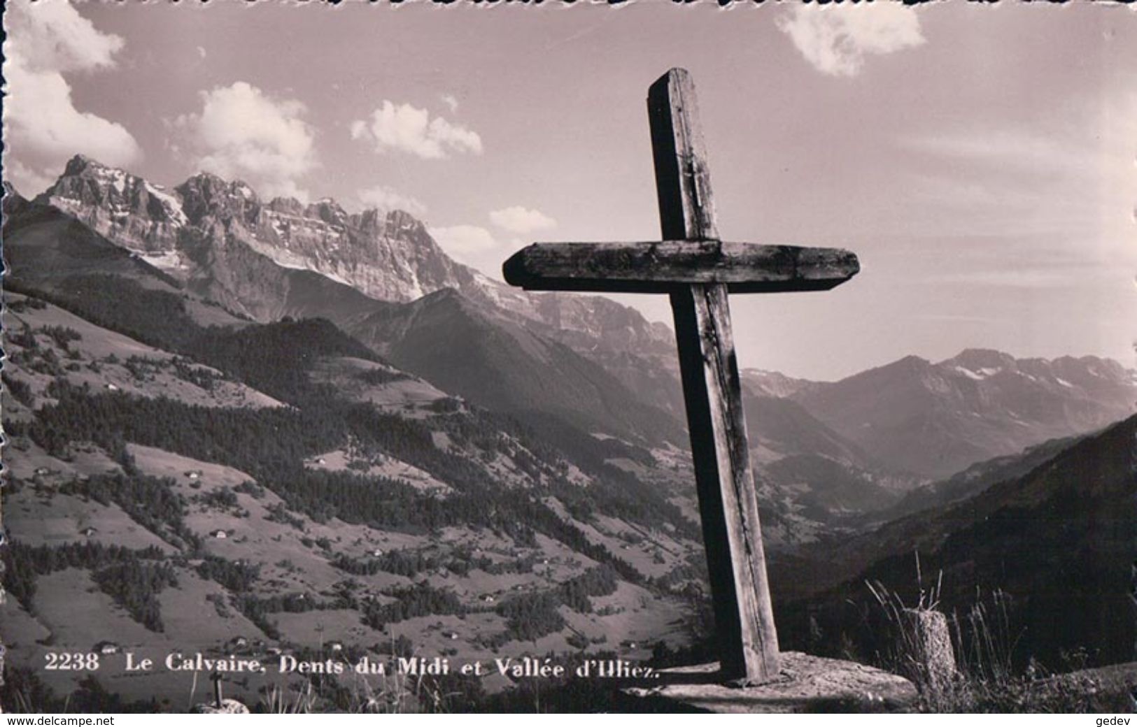 Vallée D'Illiez, Croix De Bois (2238) - Val-d'Illiez 