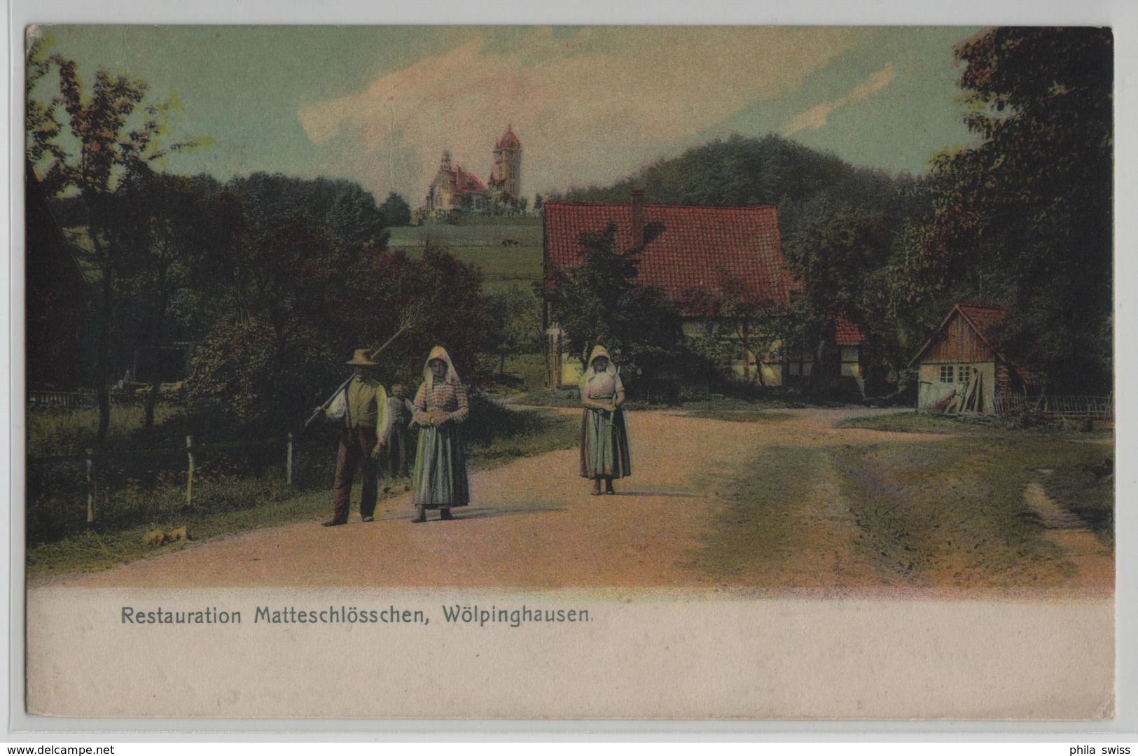 Wölpinghausen - Restauration Matteschlösschen, Belebt - Schaumburg