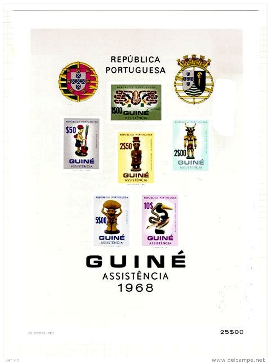 PORTUGUESE GUINEA, Charity Tax, PB Bk 17A, (*) MNG, F/VF, Cat. &euro; 25 - Neufs