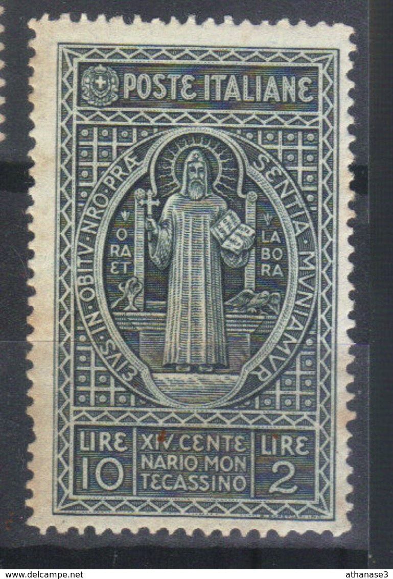 ITALIE      N° 250*   , SASS N° 268  (1929) - Nuovi
