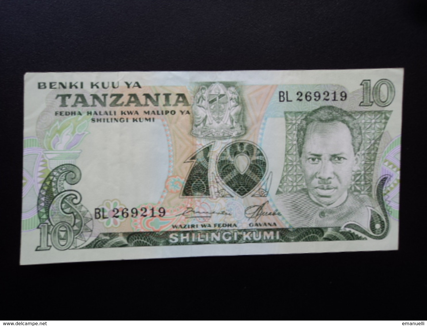 TANZANIE : 10 SHILINGI  ND 1978   P 6a    TTB+ - Tanzanie