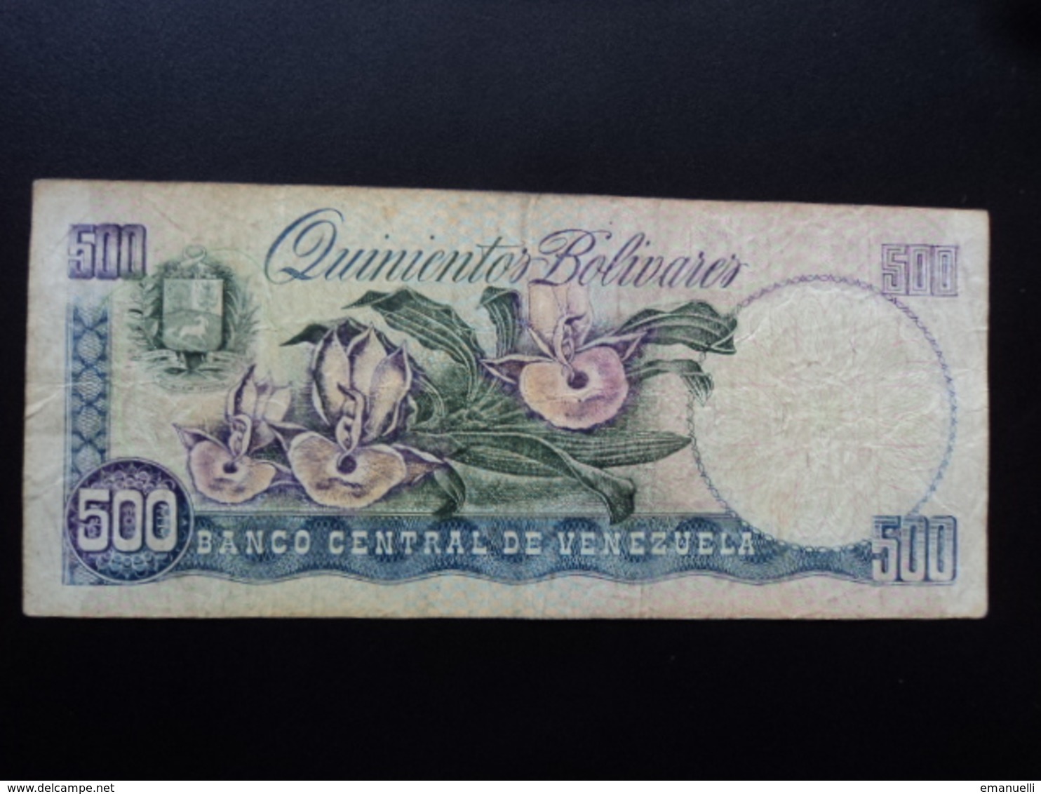 VENEZUELA : 500 BOLIVARES    5.6.1995   P 67e    TB+ - Venezuela