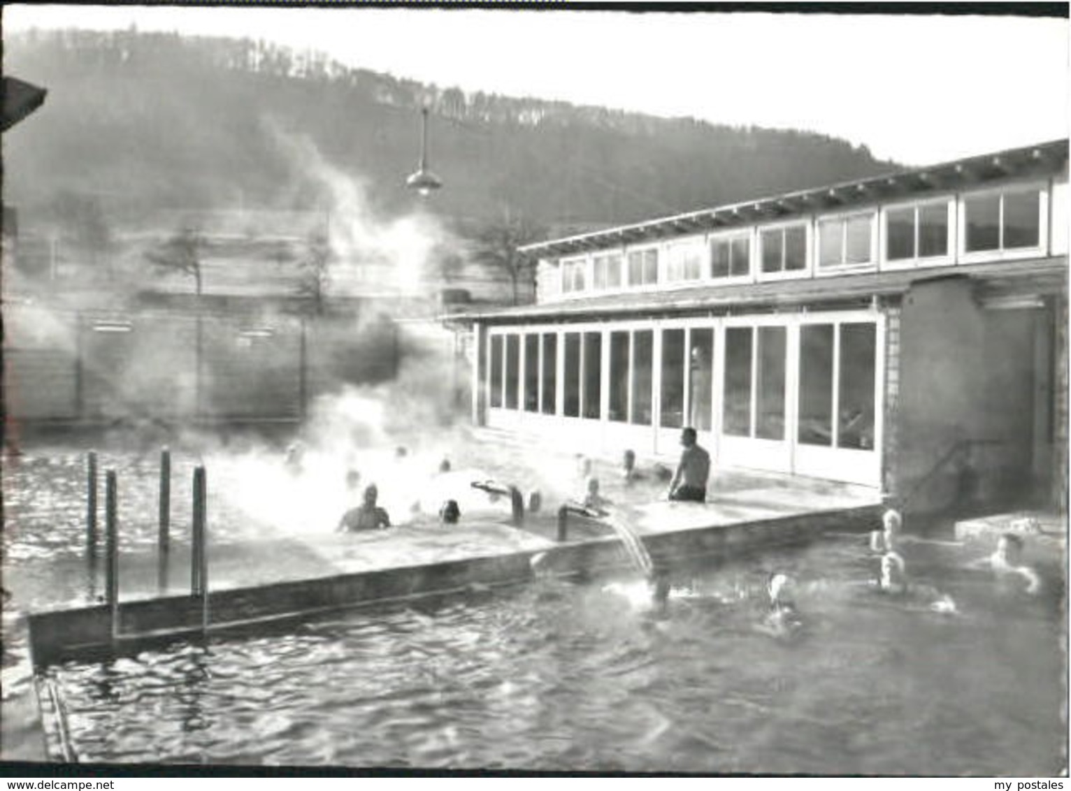 10562427 Zurzach Zurzach Schwimmbad Ungelaufen Ca. 1955 Bad Zurzach - Bad Zurzach