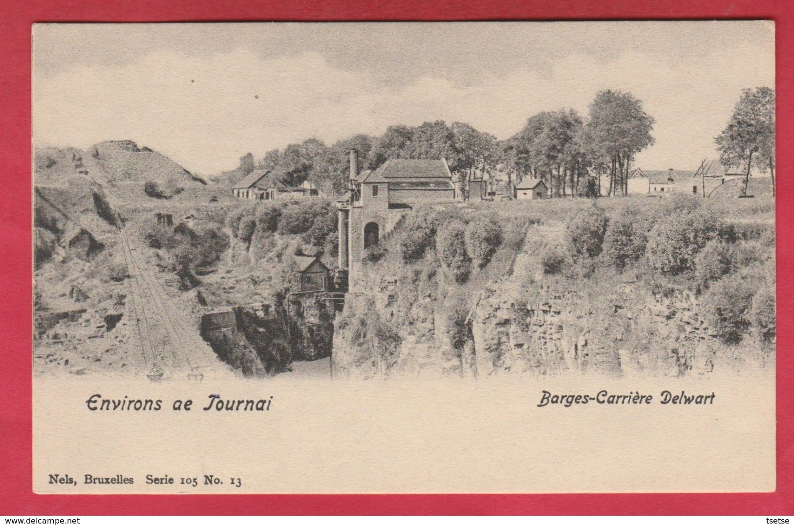 Barge ( Environs De Tournai ) - Carrière Delwart ( Voir Verso ) - Tournai