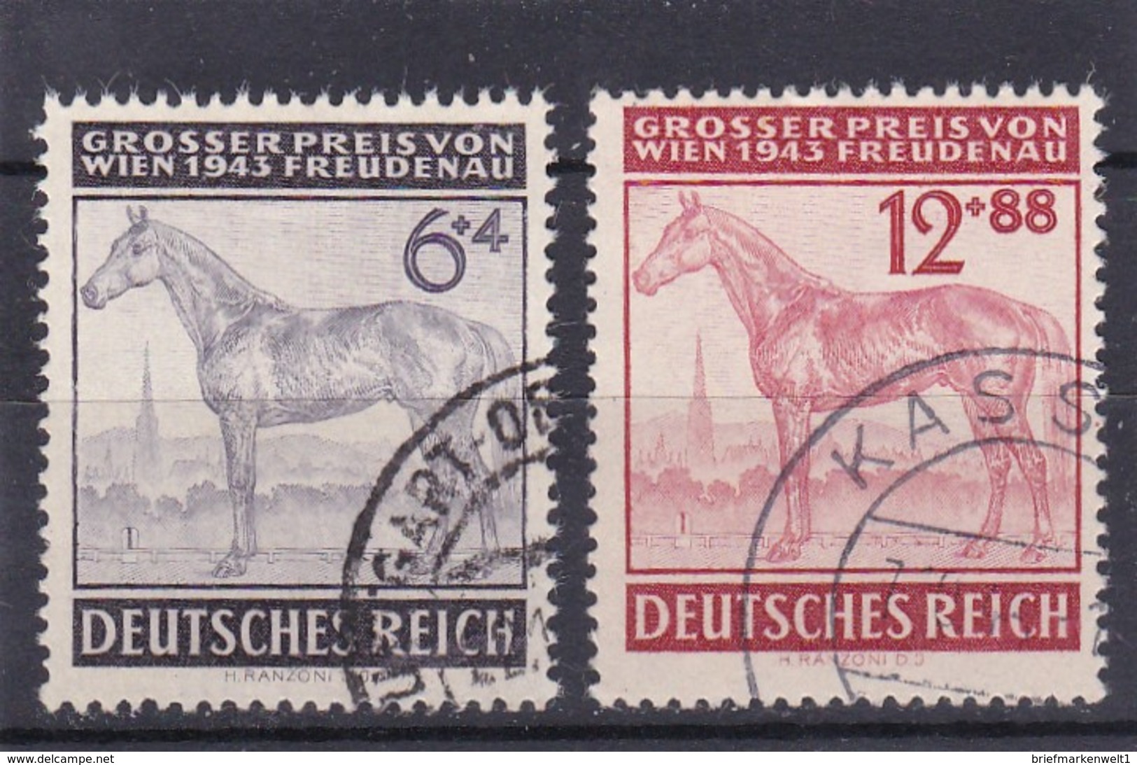 Deutsches Reich, Nr. 857/58, Gest.  (T 4575) - Gebraucht