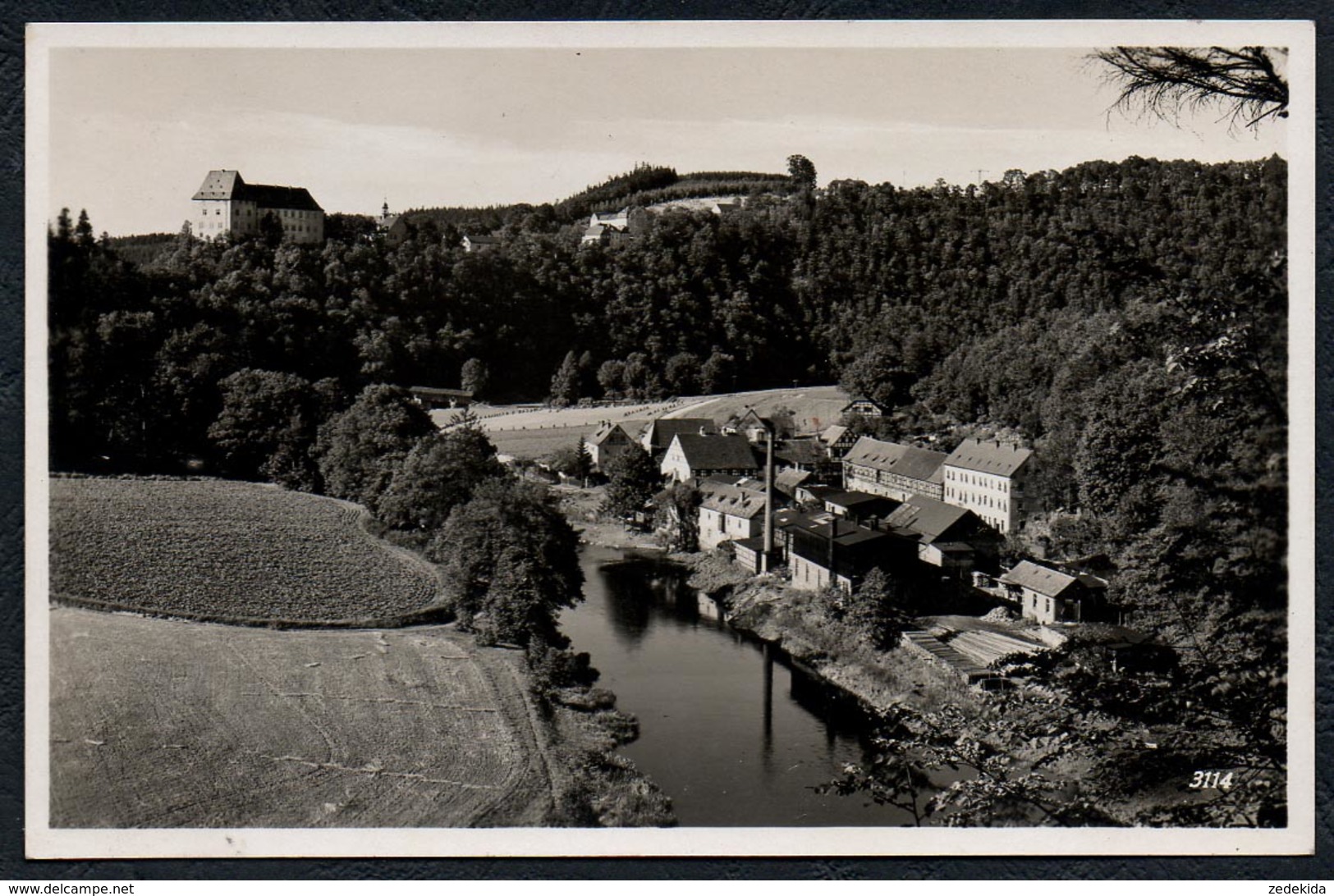 B2577 - Burgk - Blick Vom Jägersteig - Paul König - Schmalkalden