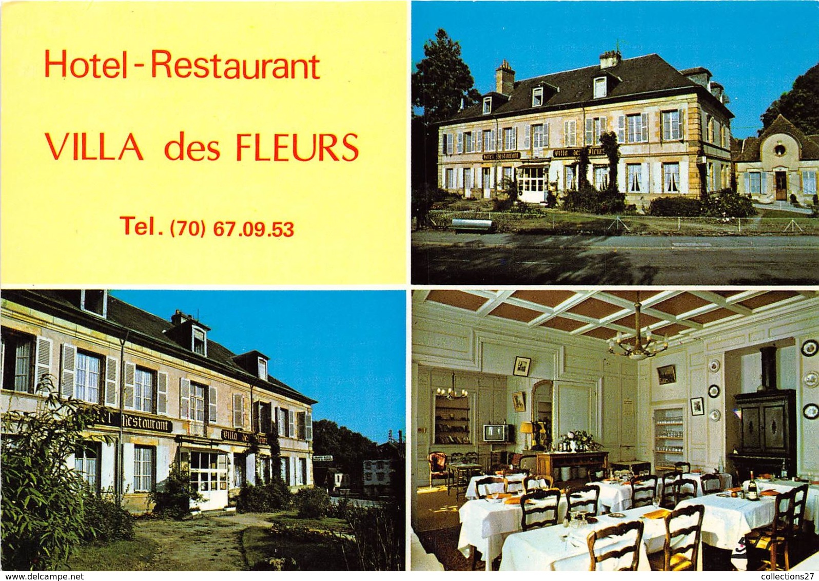 03-BOURBON-L'ARCHAMBAULT - MULTIVUES HÔTEL RESTAURANT VILLA DES FLEURS - Bourbon L'Archambault