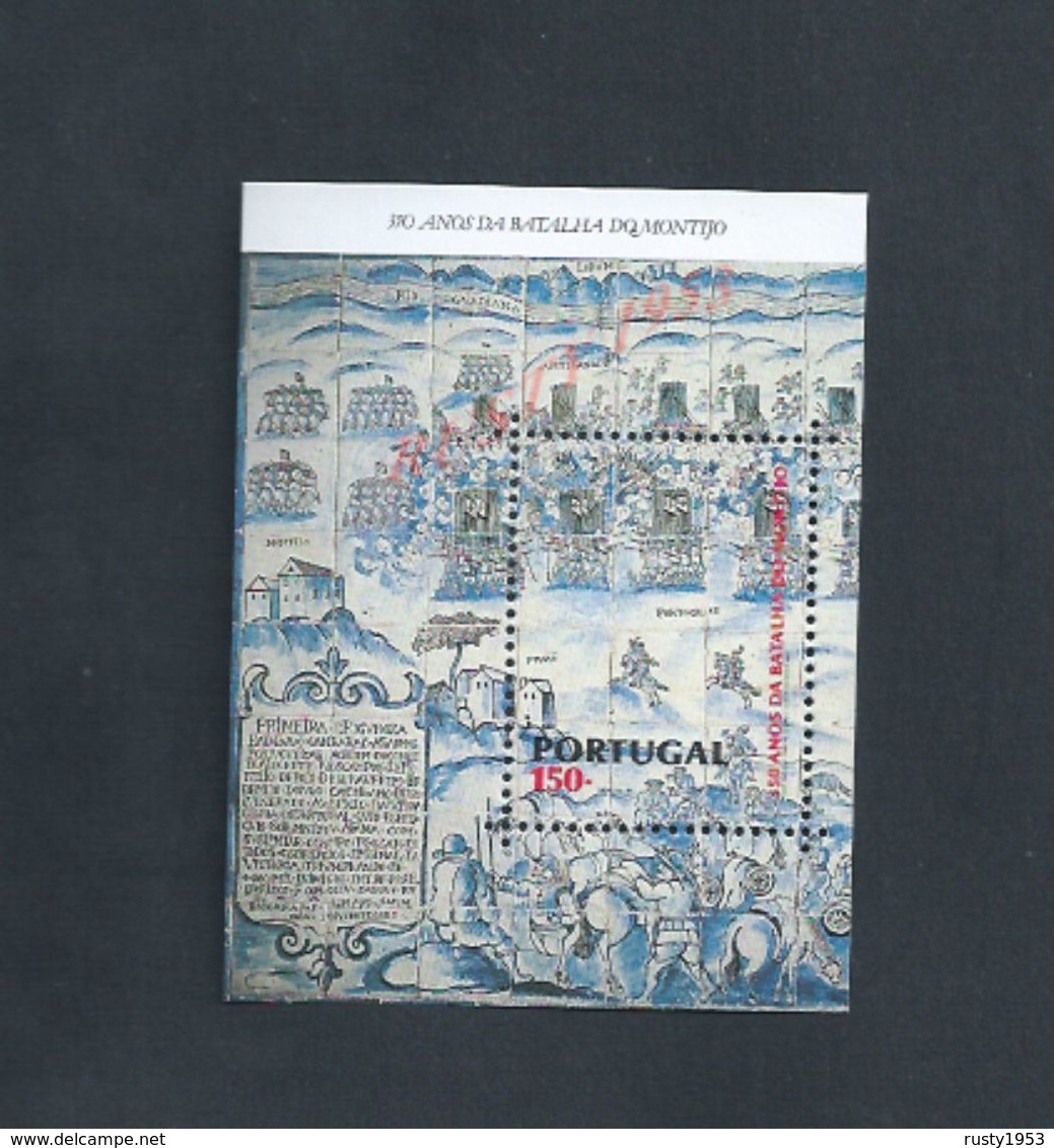 PORTUGAL BLOC  DE 1 TIMBRES  ** : - Carnets