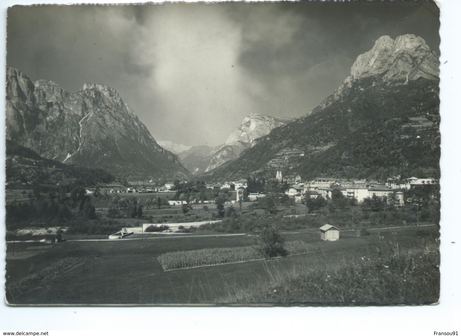 Agordo Panorama Con La Marmolada - Altri & Non Classificati