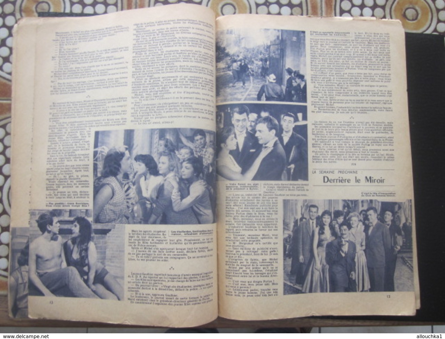 8-7-1957" CLUB DE FEMMES"Nicole COURCEL-Y. DESNY-TRINTIGNANT-RALPH HABIB-Photos Revue Cinéma"MON FILM"Art Photographique