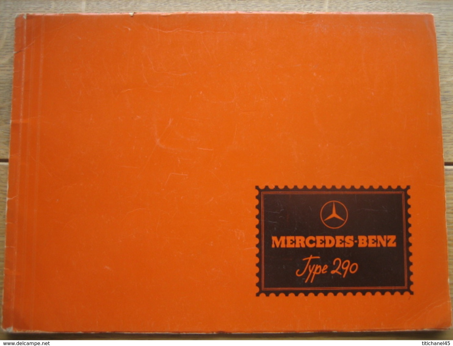 Superbe Catalogue De 1935 Automobile MERCEDES-BENZ Type 290 - Illustré De 14 Modèles En Couleur - 32 Pages - Publicités