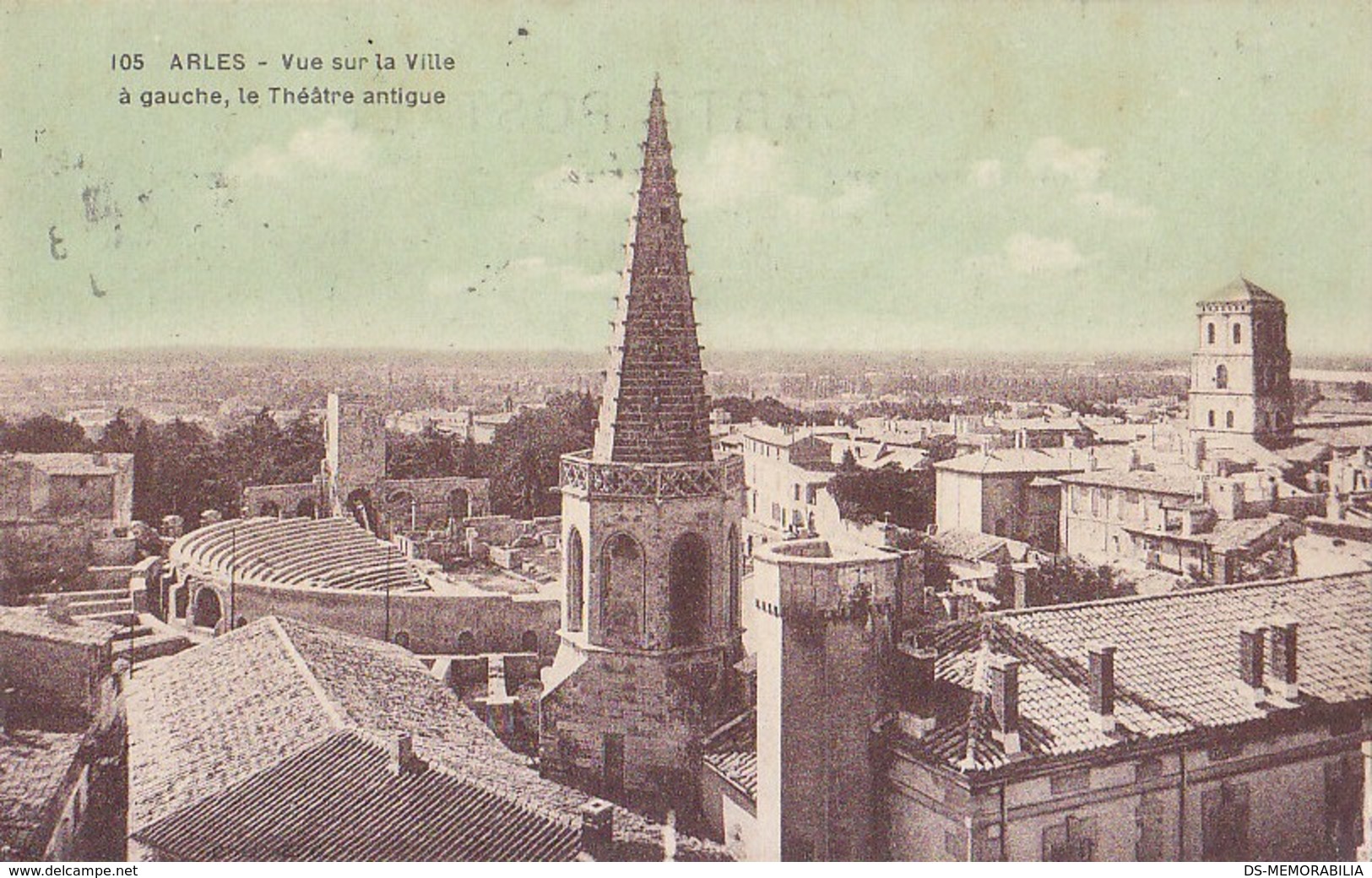 Arles - Vue Sur La Ville 1928 - Arles