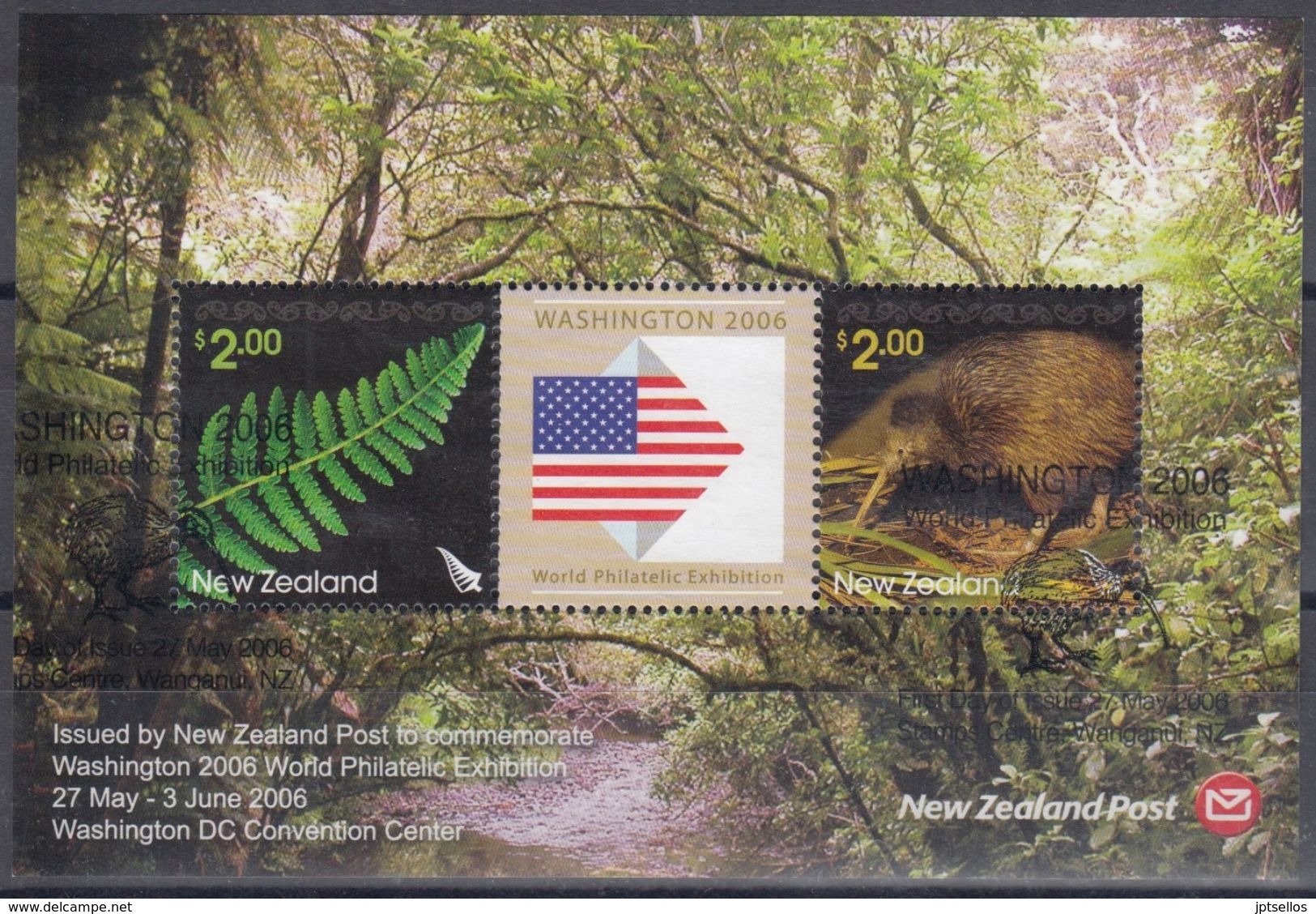 NUEVA ZELANDA 2006 Nº HB--210 USAD0 - Used Stamps