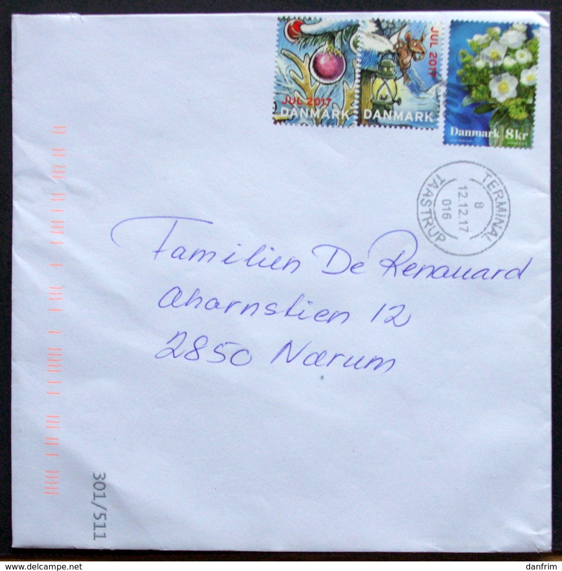 Denmark  2017 Letter  Minr   ( Lot 4178 ) - Lettere