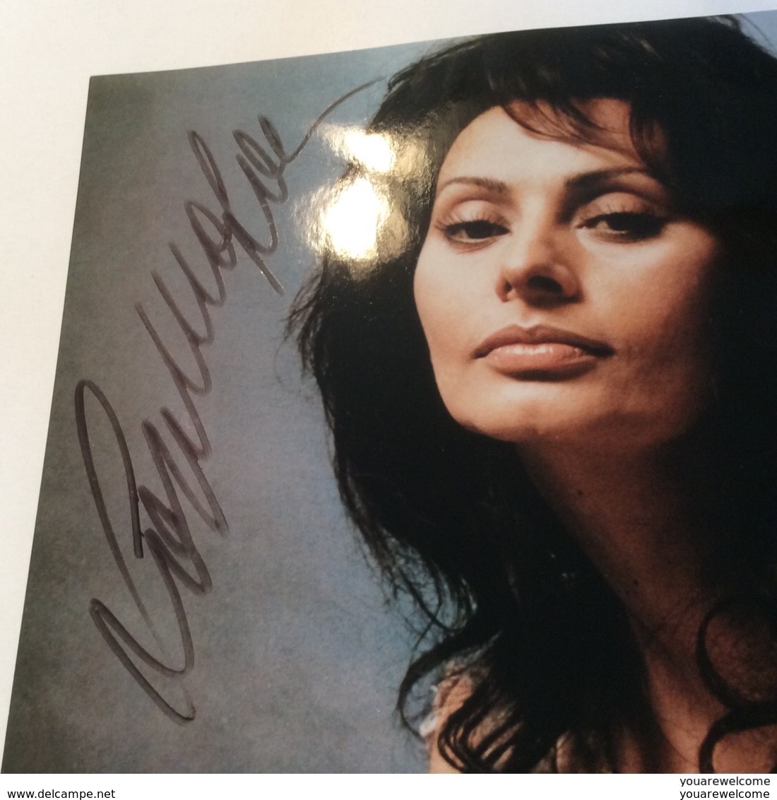 SOFIA LOREN Original Signed Autograph Photo: Italian Cinema Film Actress (autographe Actrice Italie - Sonstige & Ohne Zuordnung