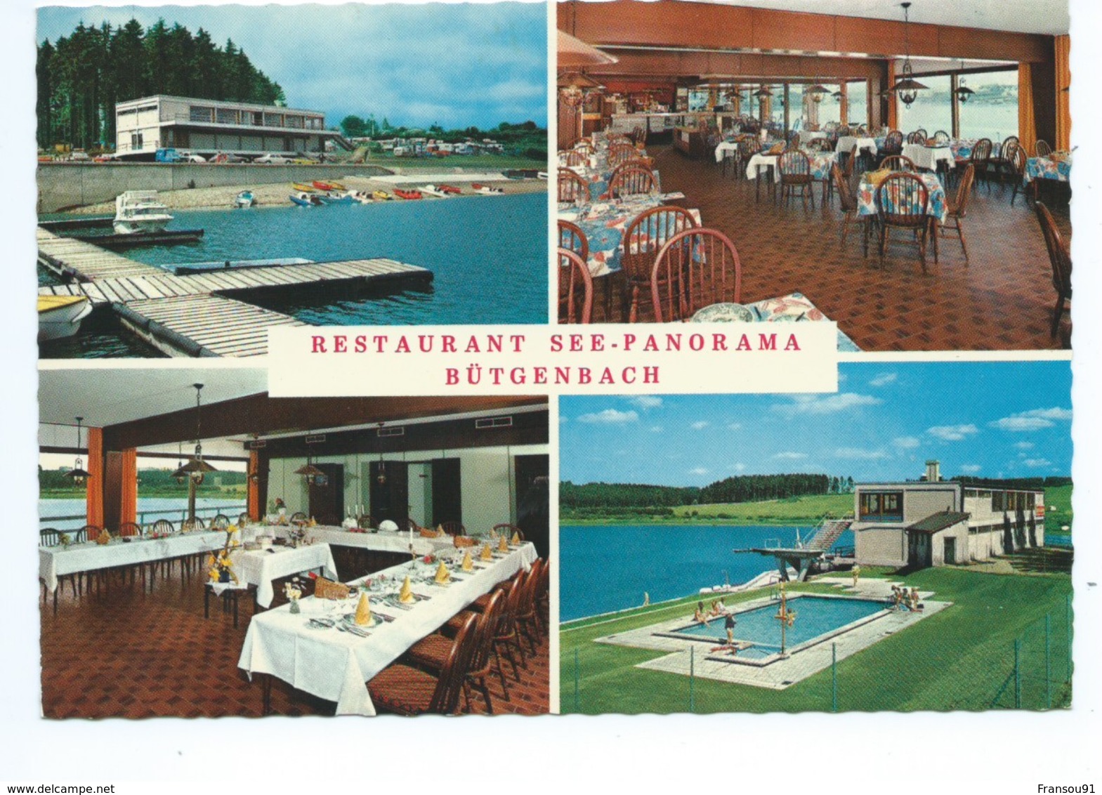 Butgenbach Restaurant See Panorama - Butgenbach - Buetgenbach