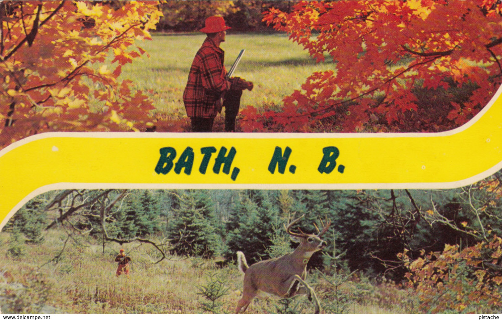 Greetings From Bath New Brunswick N.B. Canada - Unused  - Very Good Condition - 2 Scans - Other & Unclassified