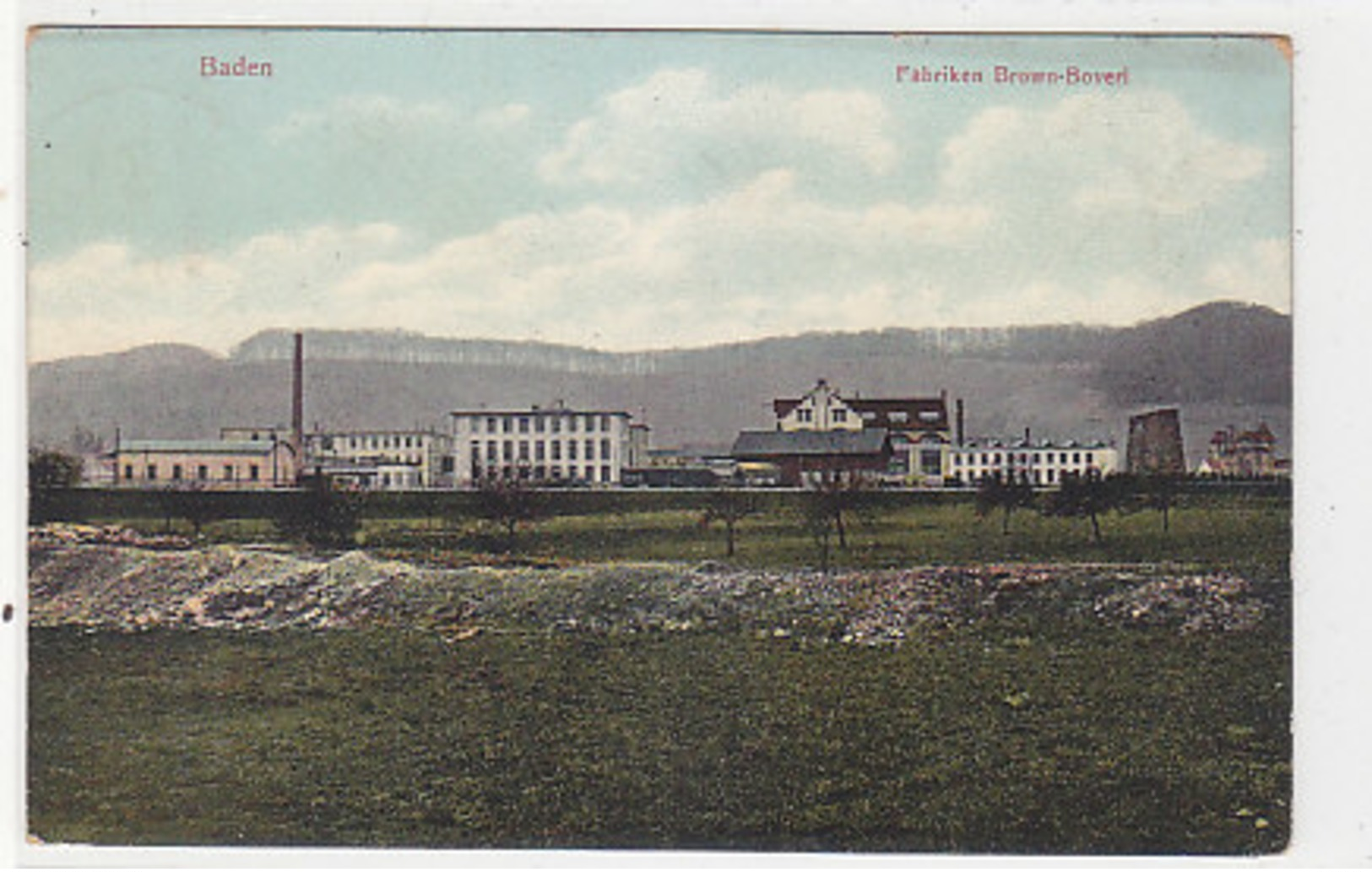 Baden - Fabriken Von Brown Boveri - 1911       (P-127-41231) - Baden