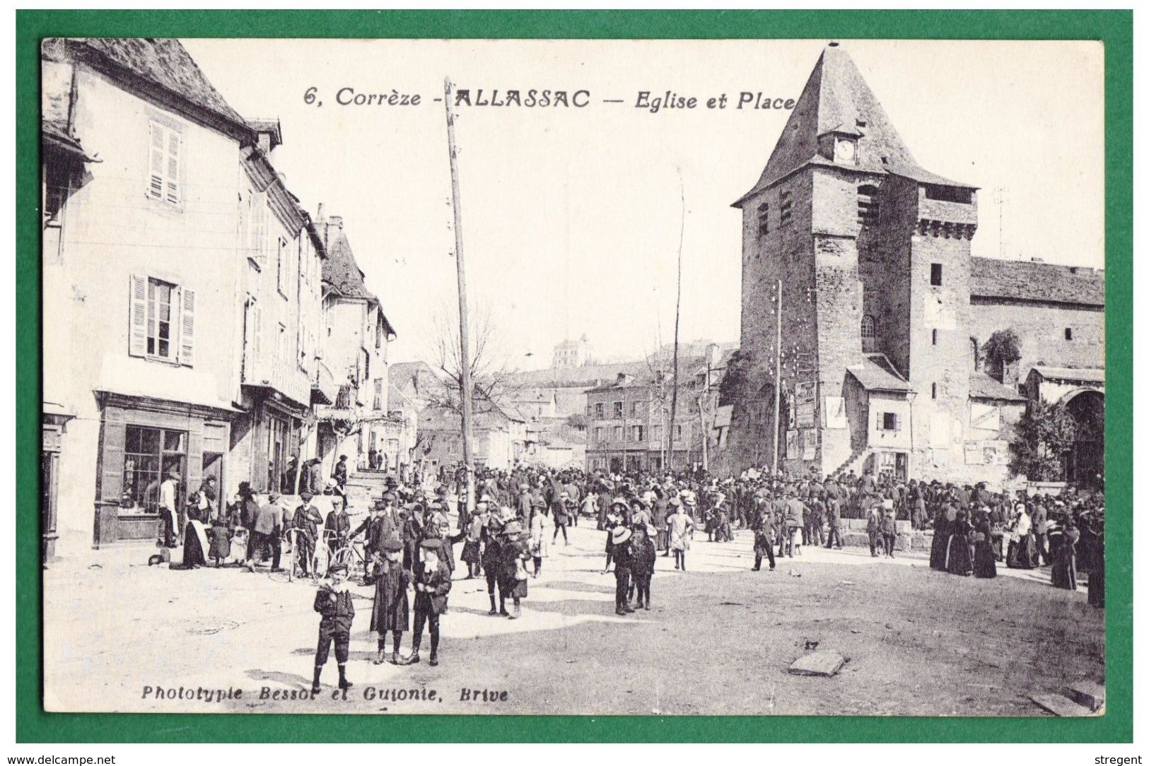 19 - ALLASSAC - Eglise Et Place - Altri & Non Classificati