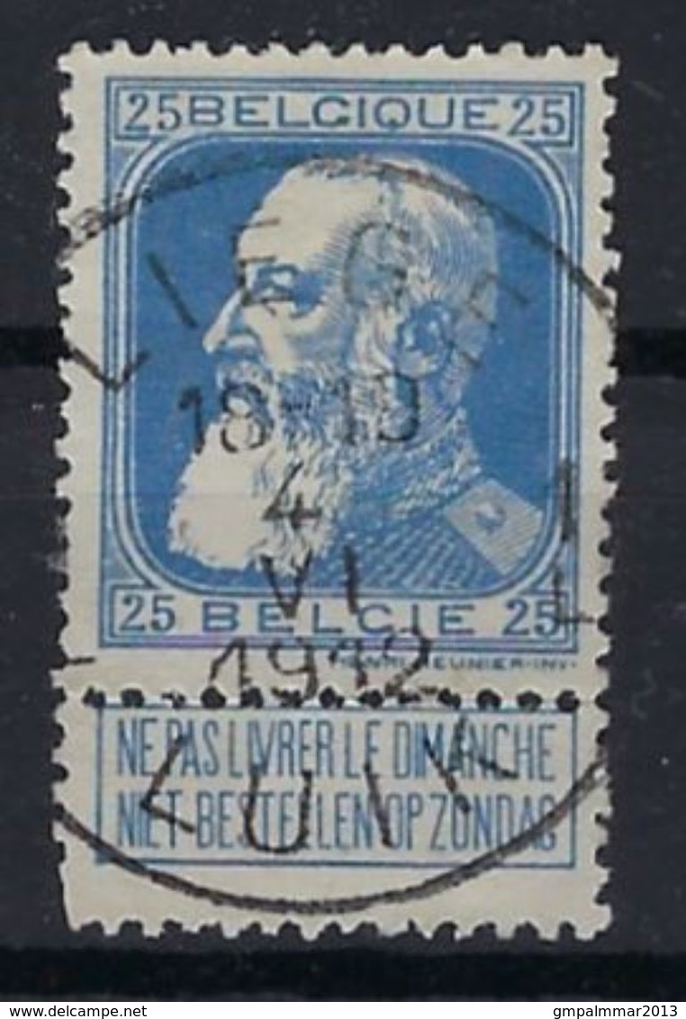 Nr. 76 Met Stempel LIEGE 1L LUIK   ; Staat Zie Scan ! Inzet Aan 5 € ! - 1905 Grosse Barbe