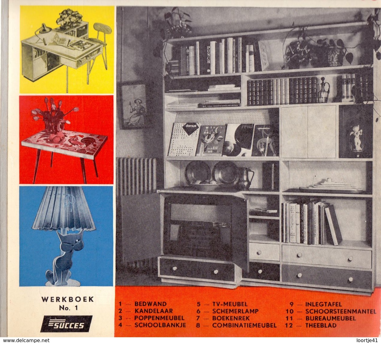 Tijdschrift Magazine Werkboek - Zo Maakt U - Piet Marée - Met Schema's - Circa 1960 - Uitg. Succes Den Haag - Lisse - Pratique