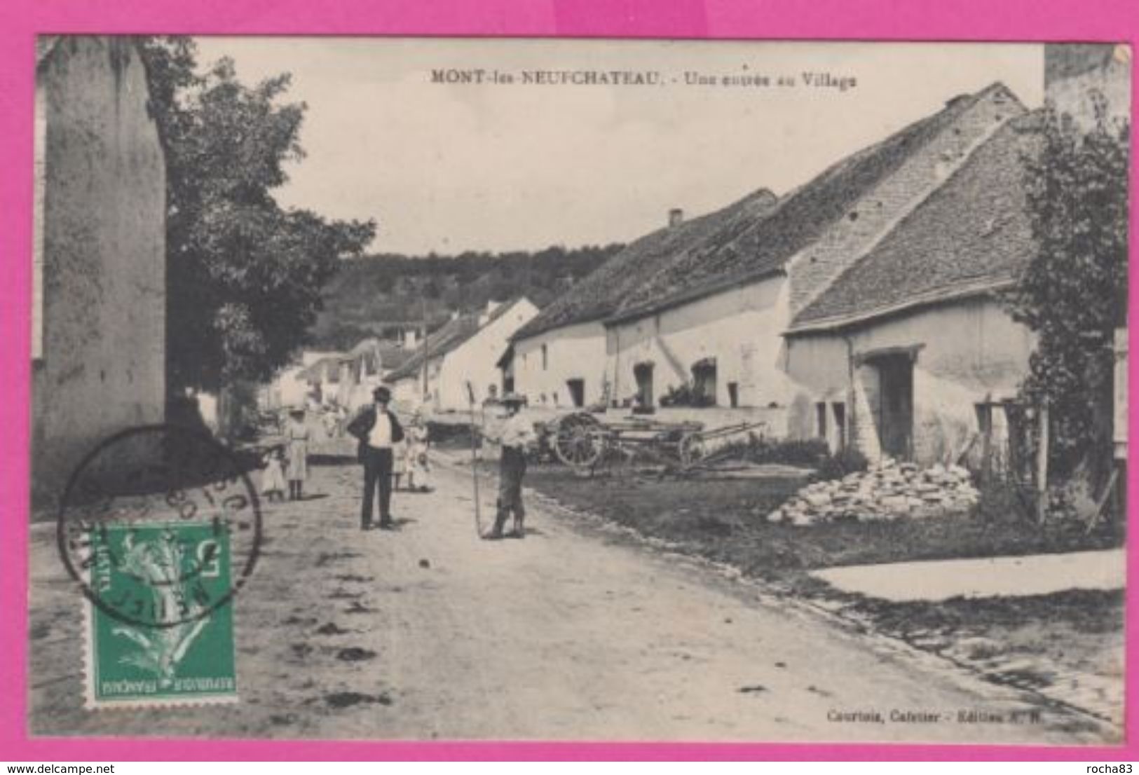 88 VOSGES - MONT Les NEUFCHATEAU , Une Entrée Du Village - Mirecourt