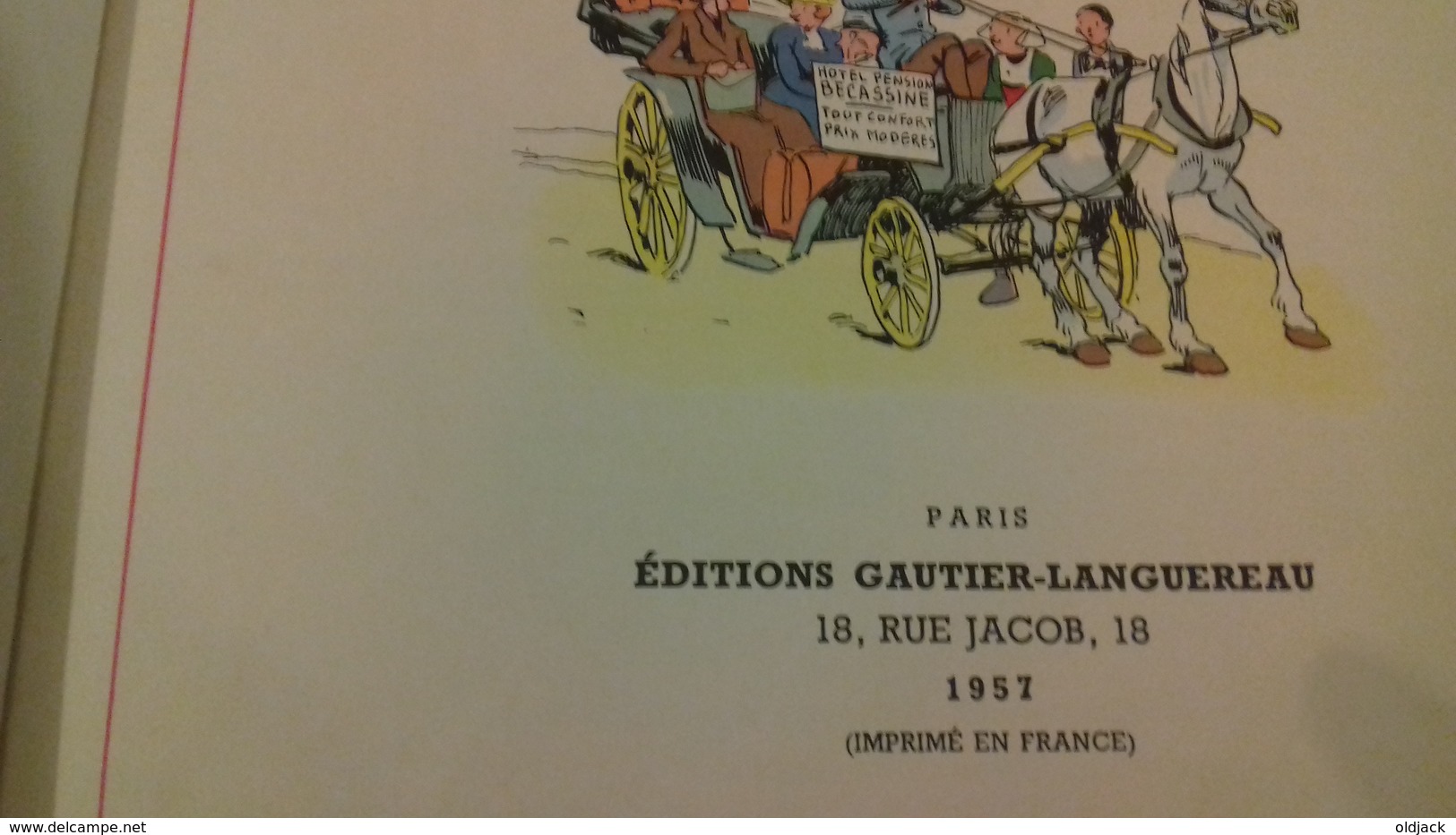 BECASSINE PREND DES PENSIONNAIRES.REEDITION CARTONNEE de 1957 (col8a)