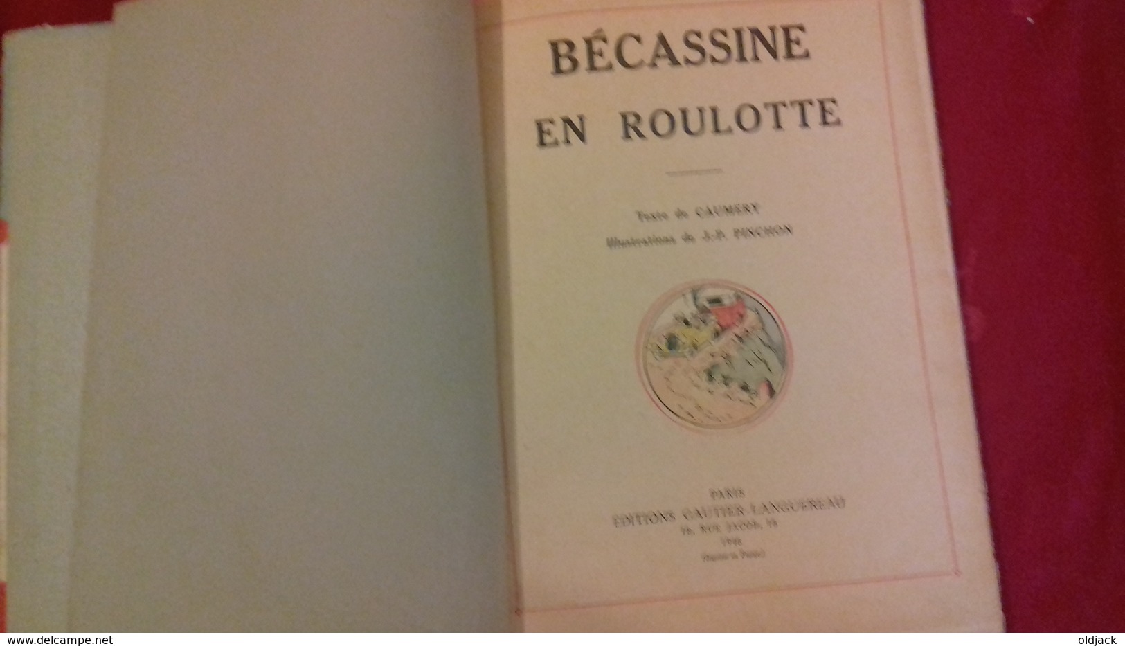 BECASSINE EN ROULOTTE.REEDITION CARTONNEE De 1946 (col8a) - Bécassine