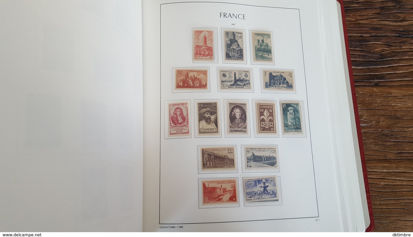 LOT 393139 ALBUM DE TIMBRE DE FRANCE NEUF**/* OBLITERE PORT A 10 EUROS - Collections (en Albums)