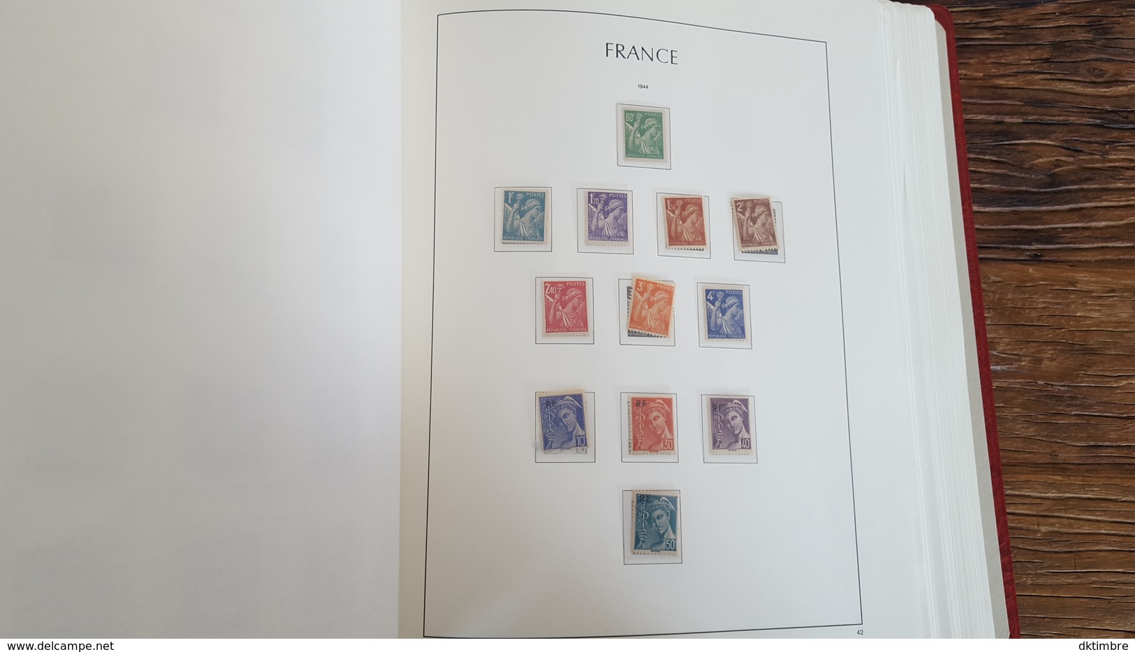 LOT 393139 ALBUM DE TIMBRE DE FRANCE NEUF**/* OBLITERE PORT A 10 EUROS - Collections (en Albums)