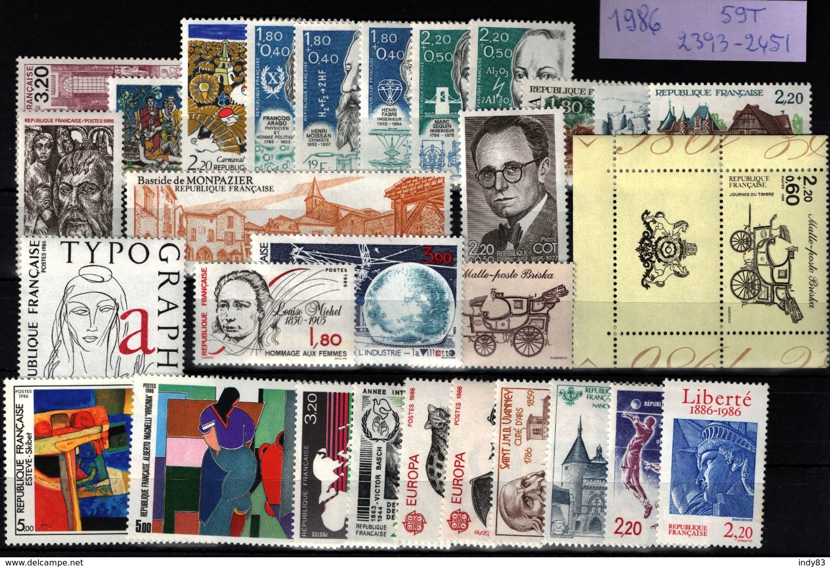 1986 - France Année Complète ** - 1980-1989