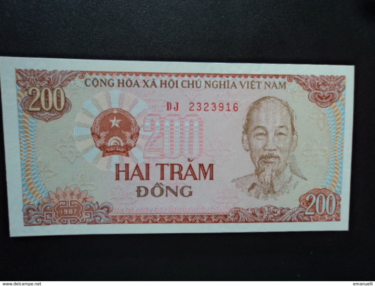 VIETNAM : 200 DONG   1987  P 100b *    NEUF - Vietnam