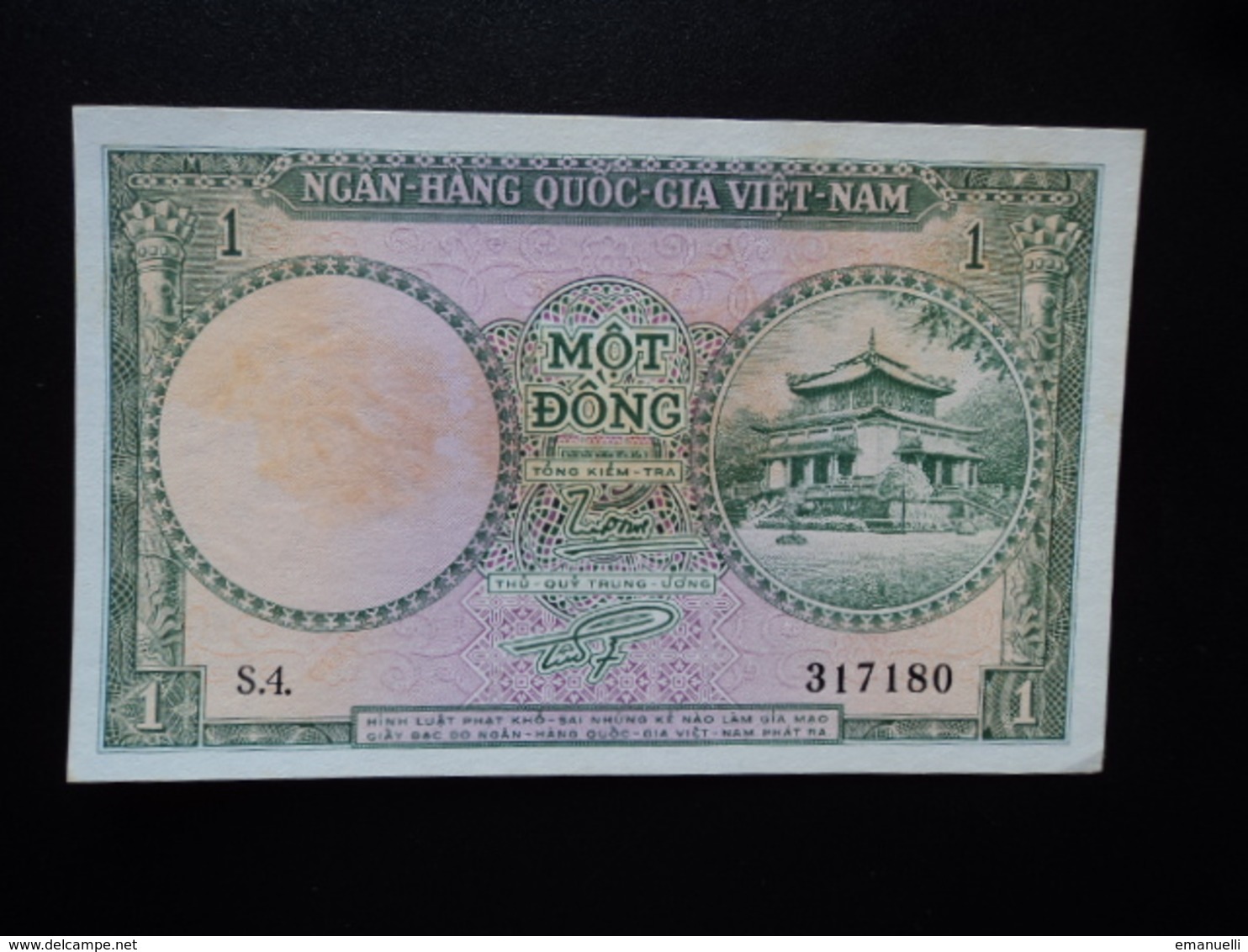 SUD VIETNAM : 1 DONG  ND 1956   P 1a    SPL * - Vietnam