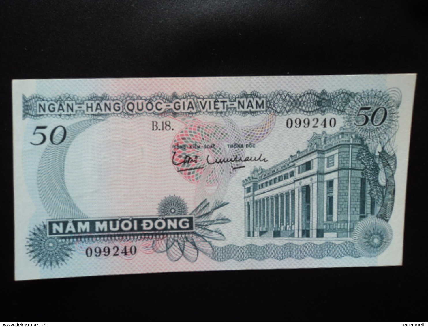 SUD VIETNAM : 50 DONG   ND 1969   P 25a   NEUF - Vietnam