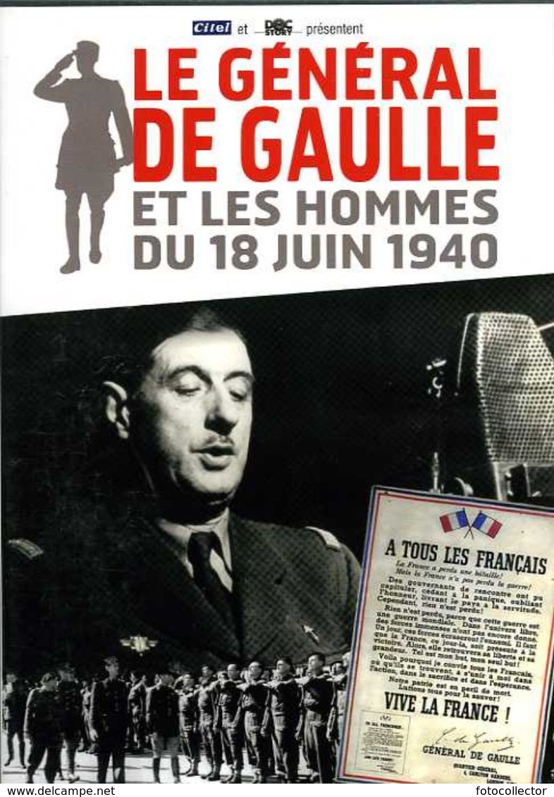 Guerre 39 45 : De Gaulle Et Les Hommes Du 18 Juin 1940 (dvd) - Geschiedenis