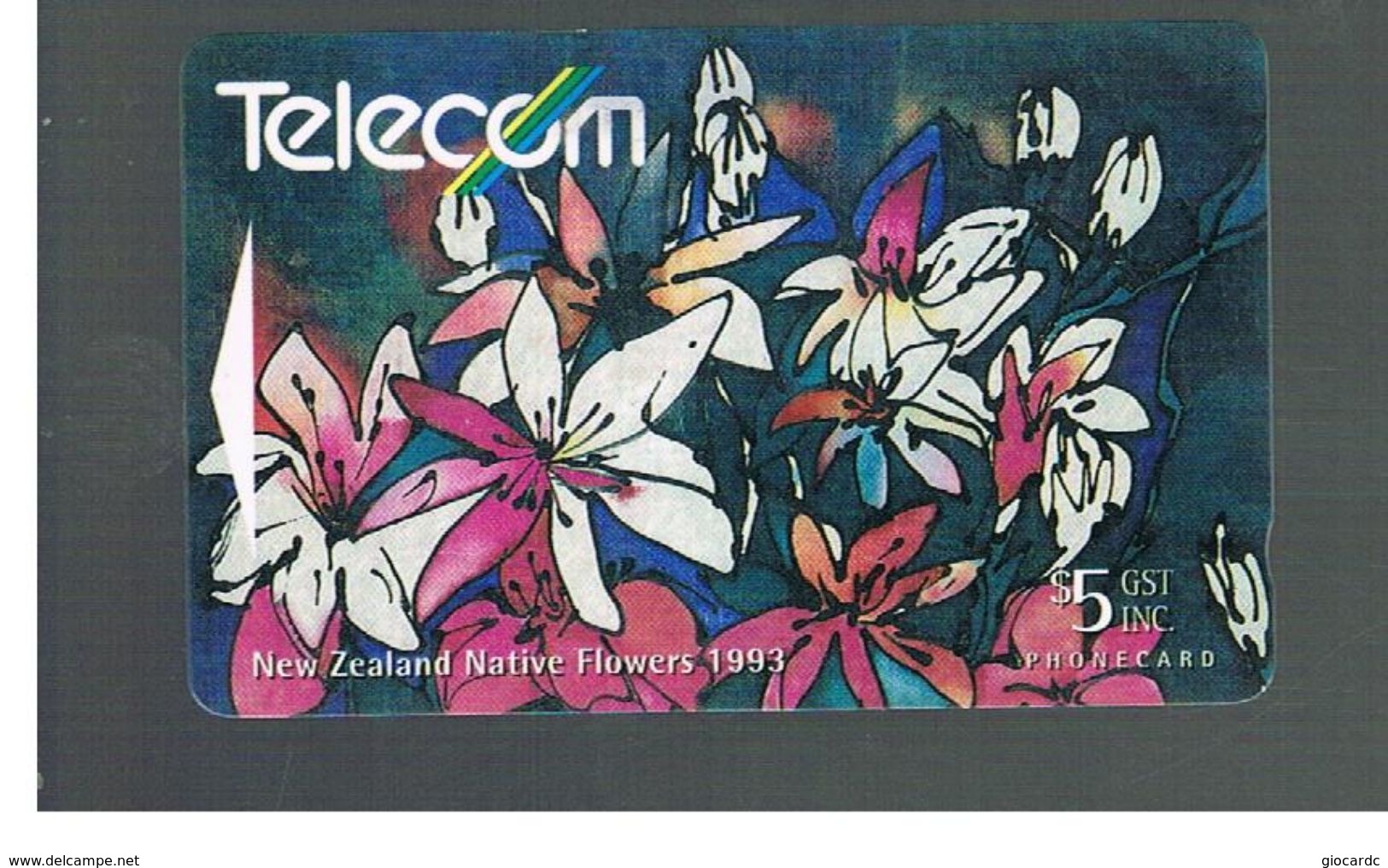 NUOVA ZELANDA - NEW ZEALAND - 1993 NATIVE FLOWERS: CLEMATIS  - USED -  RIF. 10399 - Fleurs
