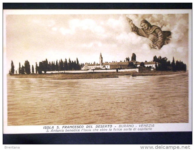 VENETO -VENEZIA -SAN FRANCESCO DEL DESERTO -F.P. - Venezia