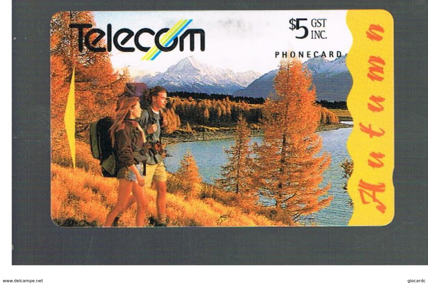 NUOVA ZELANDA - NEW ZEALAND - 1995 AUTUMN; COUPLE   - USED -  RIF. 10401 - Seizoenen