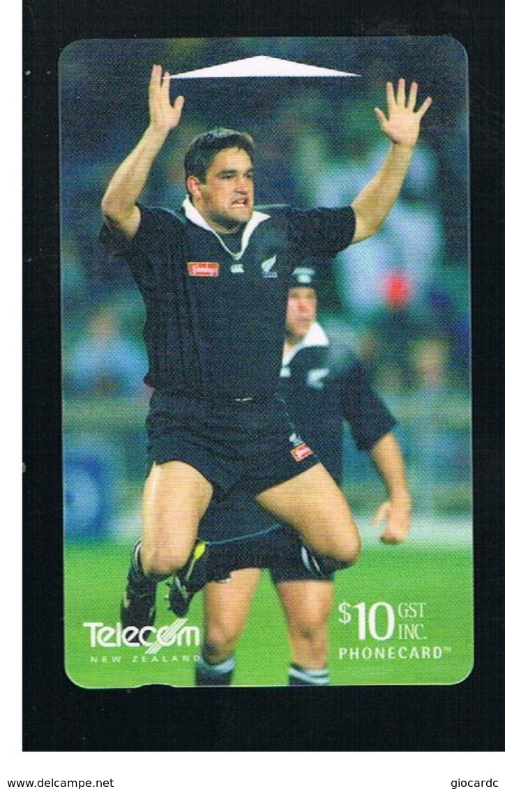 NUOVA ZELANDA - NEW ZEALAND -  1997 ALL BLACKS, RUGBY   - USED -  RIF. 10402 - Sport