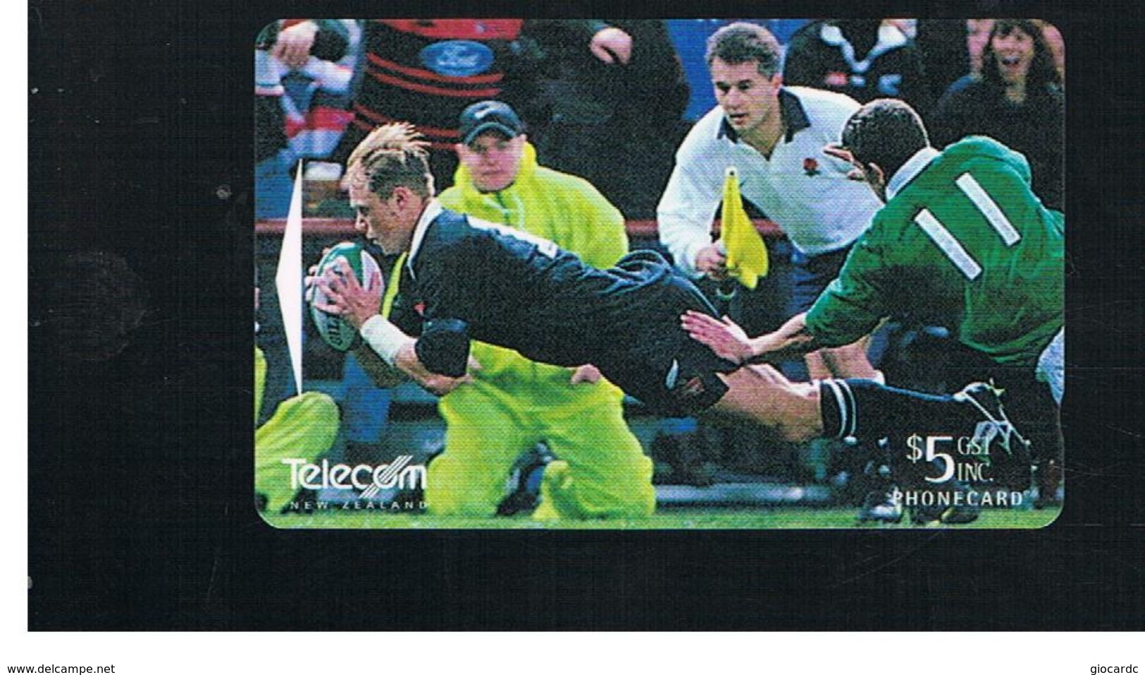 NUOVA ZELANDA - NEW ZEALAND -  1997 ALL BLACKS, RUGBY   - USED -  RIF. 10403 - Sport