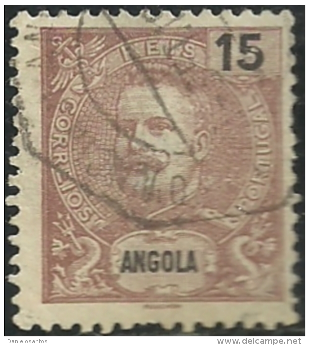 Angola 1898-1903 King Carlos A5 Canc - Altri & Non Classificati