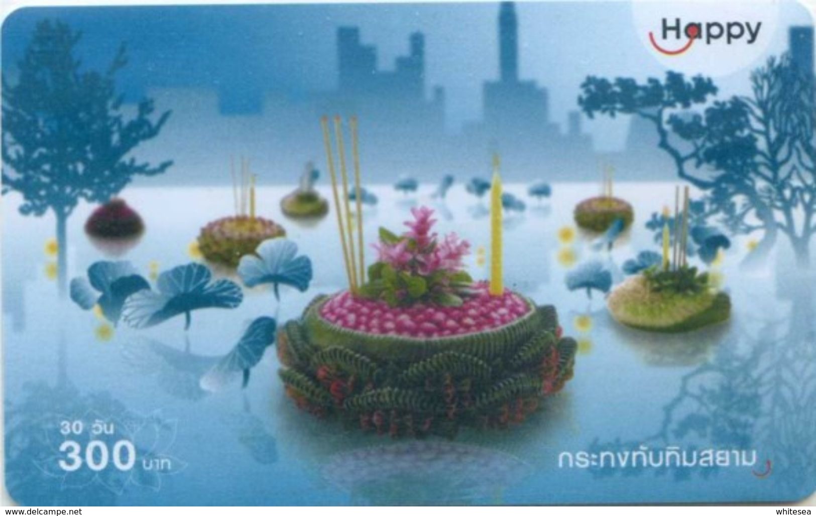 Mobilecard Thailand - Happy - Tradition - Loy Krathong - Lichterfest (1) - Thaïland