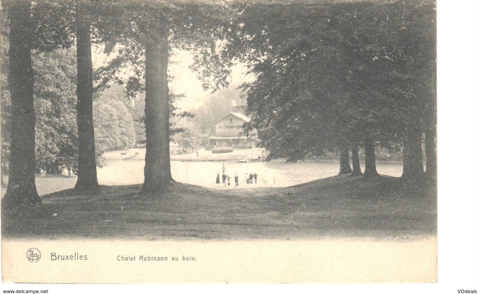 Bruxelles - CPA - Brussel - Chalet Robinson Au Boie - Forêts, Parcs, Jardins