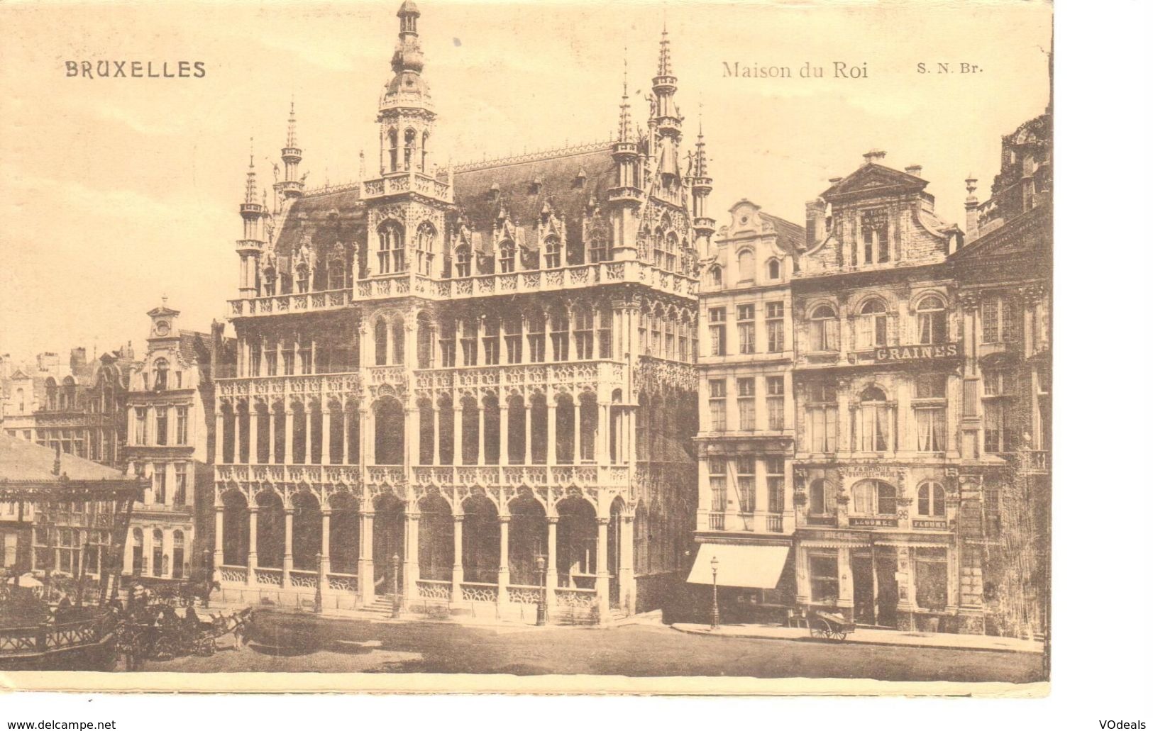 Bruxelles - CPA - Brussel - Maison Du Roi - Bosques, Parques, Jardines