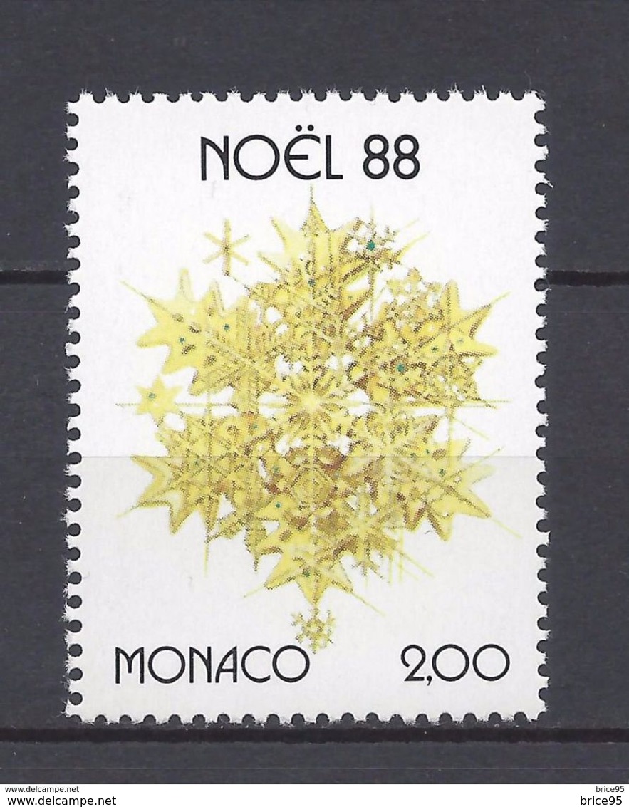 Monaco - YT N° 1662 - Neuf Sans Charnière - 1988 - Ungebraucht